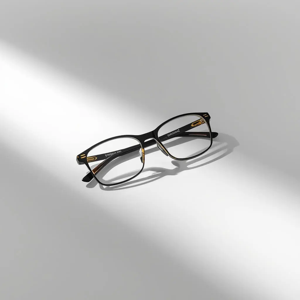 Embees ophthalmic lens close-up